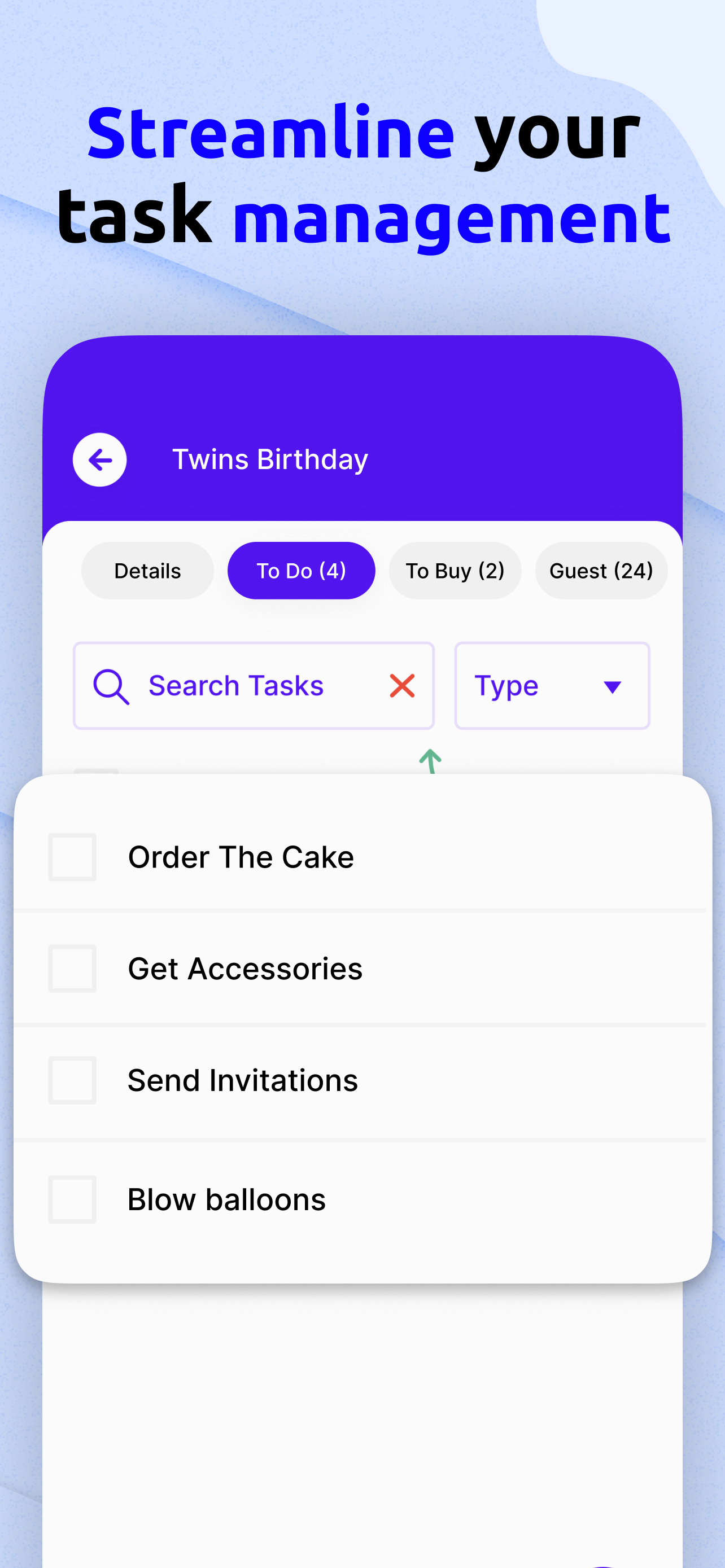 Meal planner calendar with recipes and auto-generated shopping list